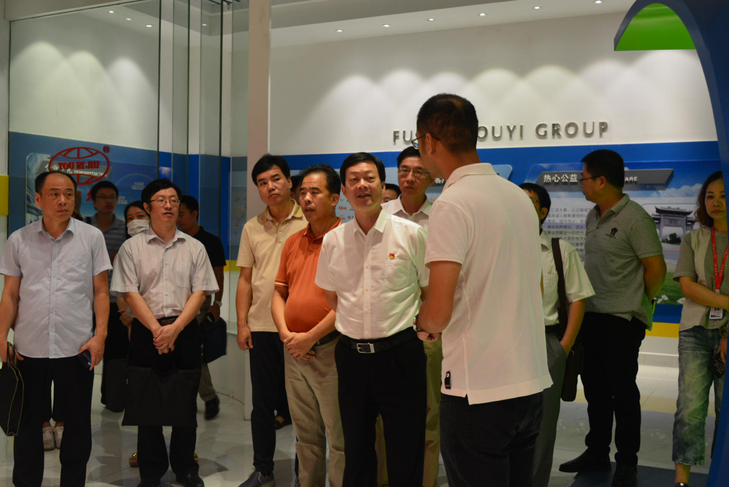 福建省工信厅向导一行莅临888集团电子游戏集团调研